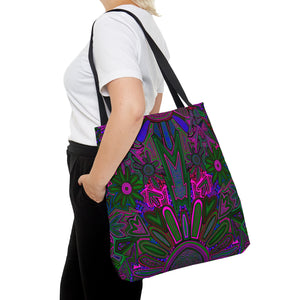 Electrified Chaos Tote Bag (7664756392108)