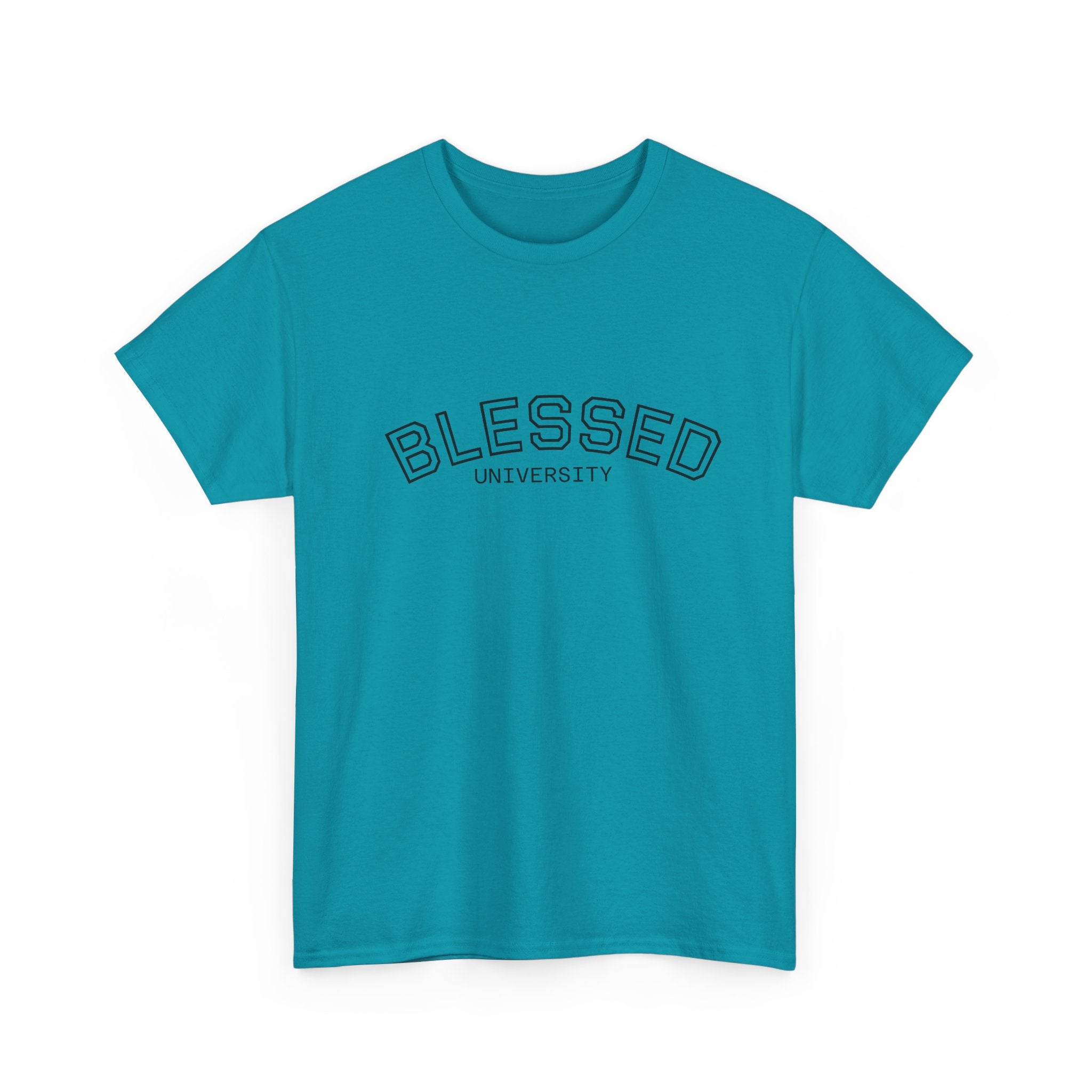Blessed University Graphic Tee 🙏🏽💅🏽 (8266777755820)