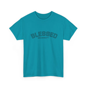 Blessed University Graphic Tee 🙏🏽💅🏽 (8266777755820)