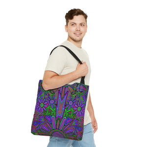 Electrified Chaos Tote Bag (7664759210156)