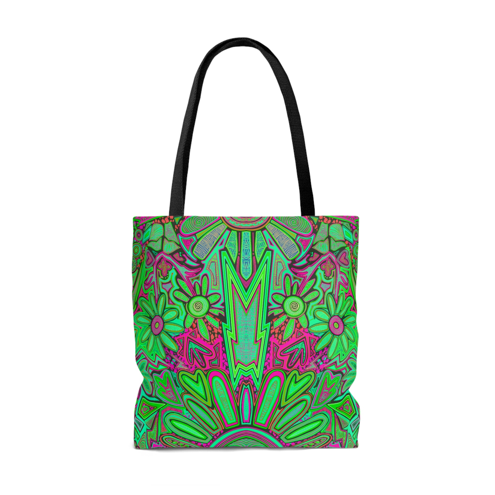 Electrified Chaos Tote Bag (7664755507372)