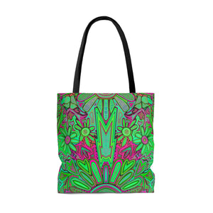 Electrified Chaos Tote Bag (7664755507372)