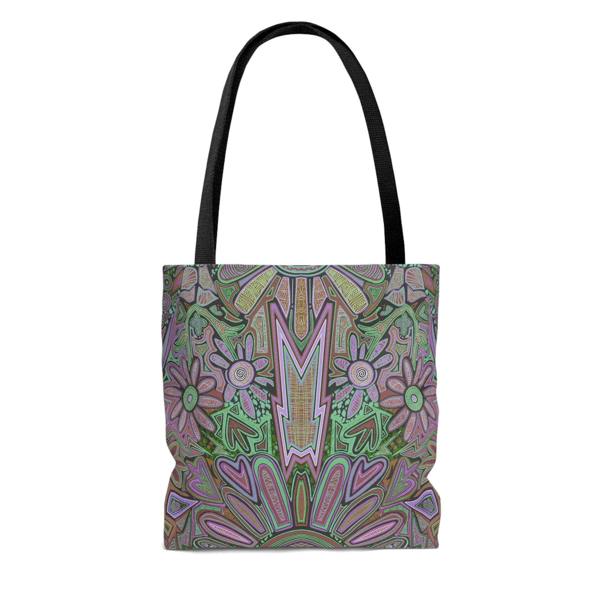 Electrified Chaos Tote Bag (7664756687020)