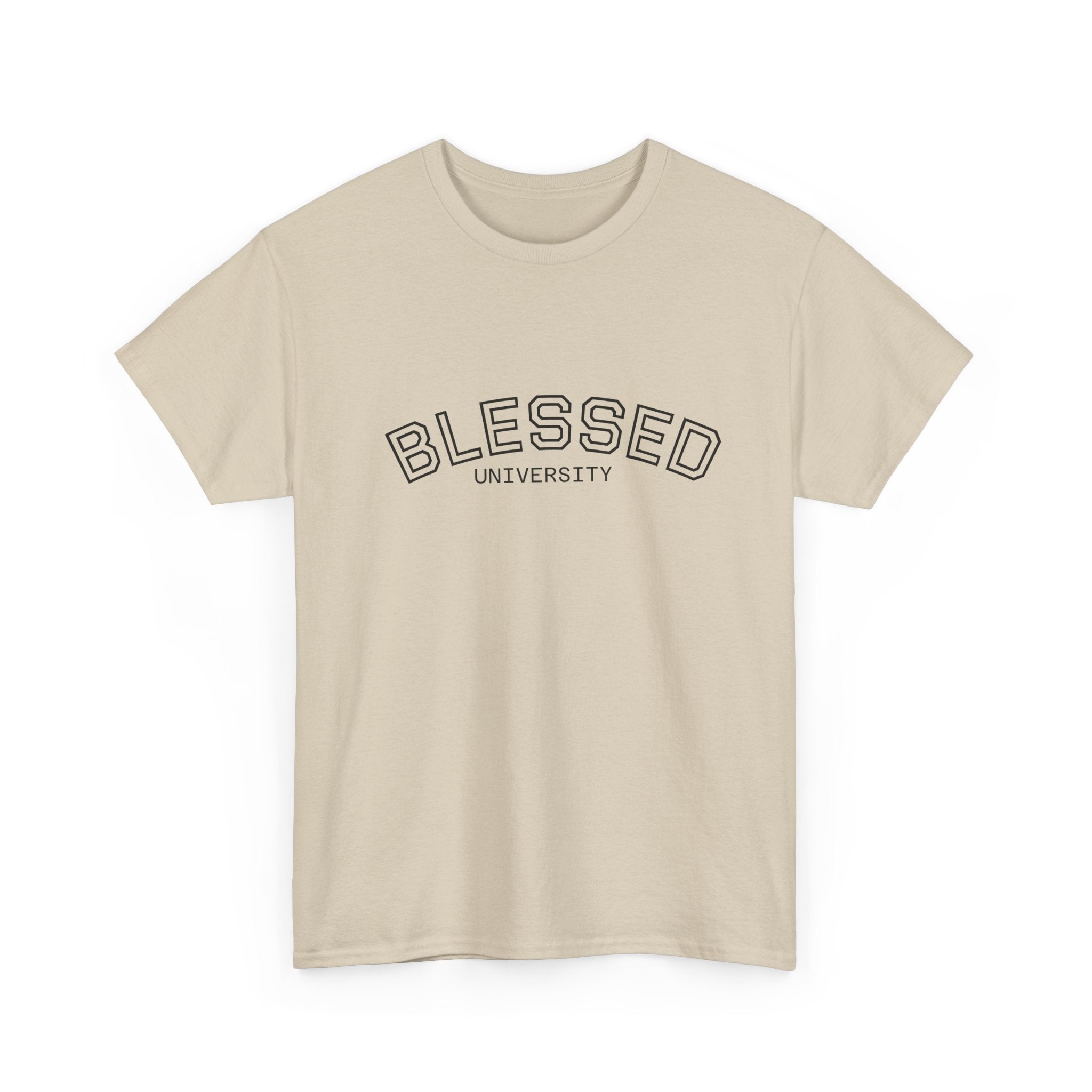 Blessed University Graphic Tee 🙏🏽💅🏽 (8266777755820)