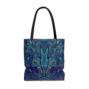 Electrified Chaos Tote Bag (7664760455340)