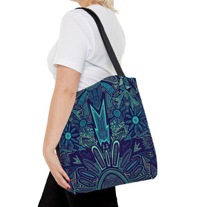 Electrified Chaos Tote Bag (7664760455340)