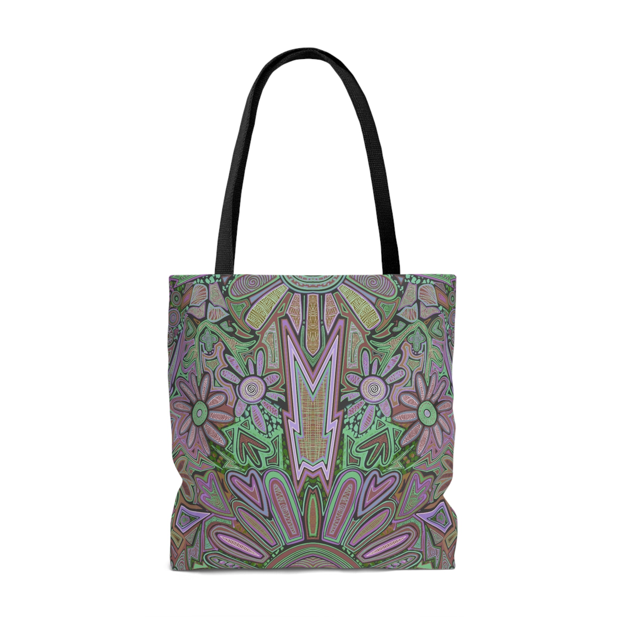 Electrified Chaos Tote Bag (7664756687020)