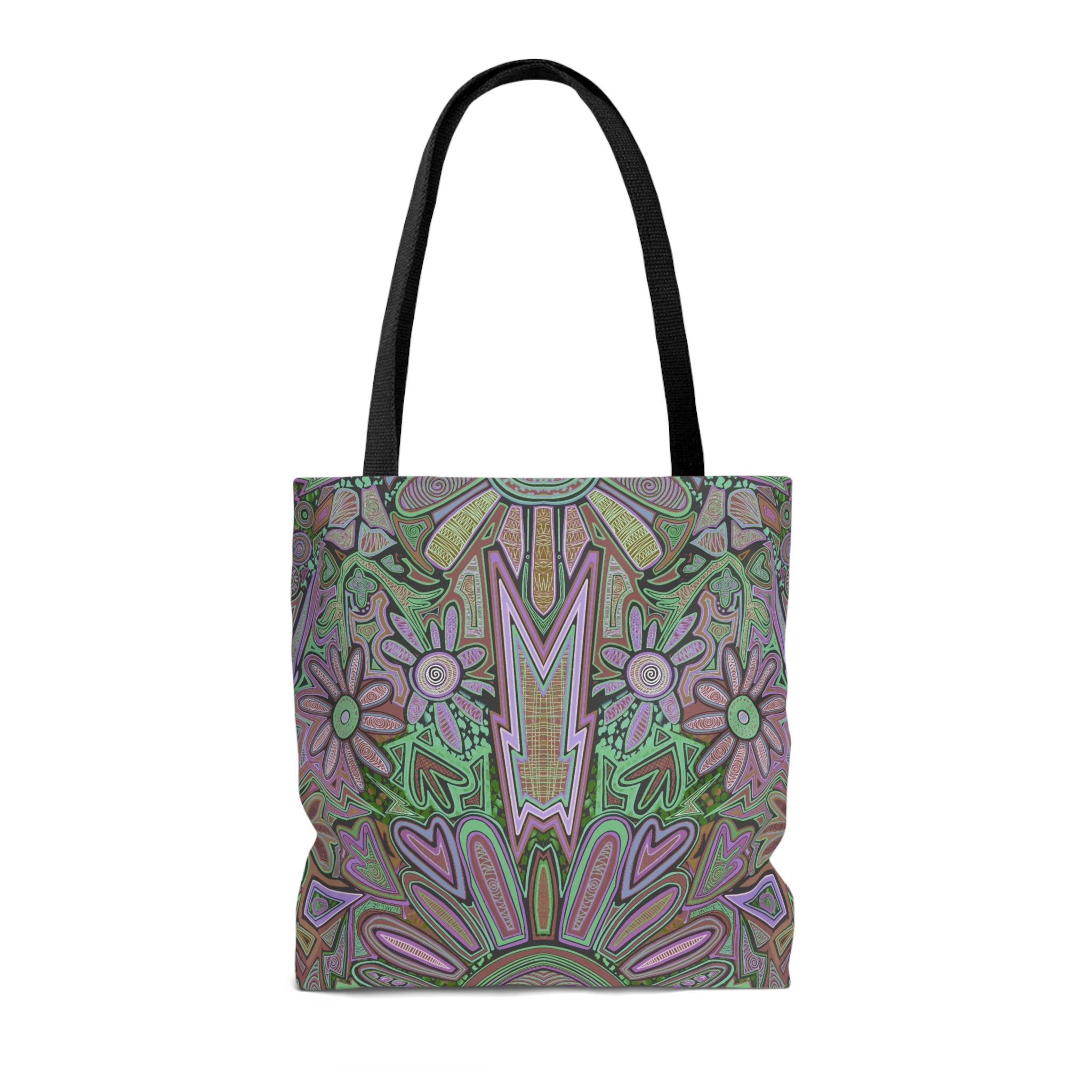 Electrified Chaos Tote Bag (7664756687020)