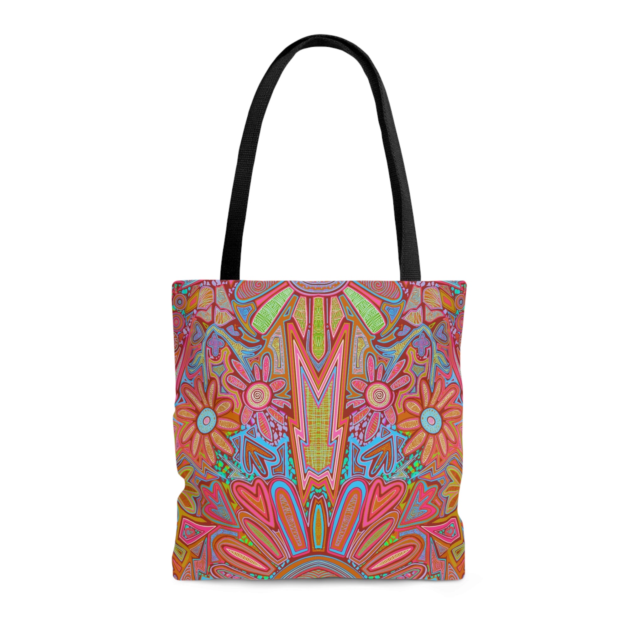 Electrified Chaos Tote Bag (7664755671212)