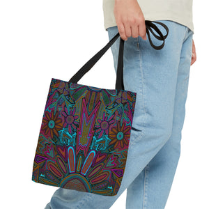 Electrified Chaos Tote Bag (7664758980780)