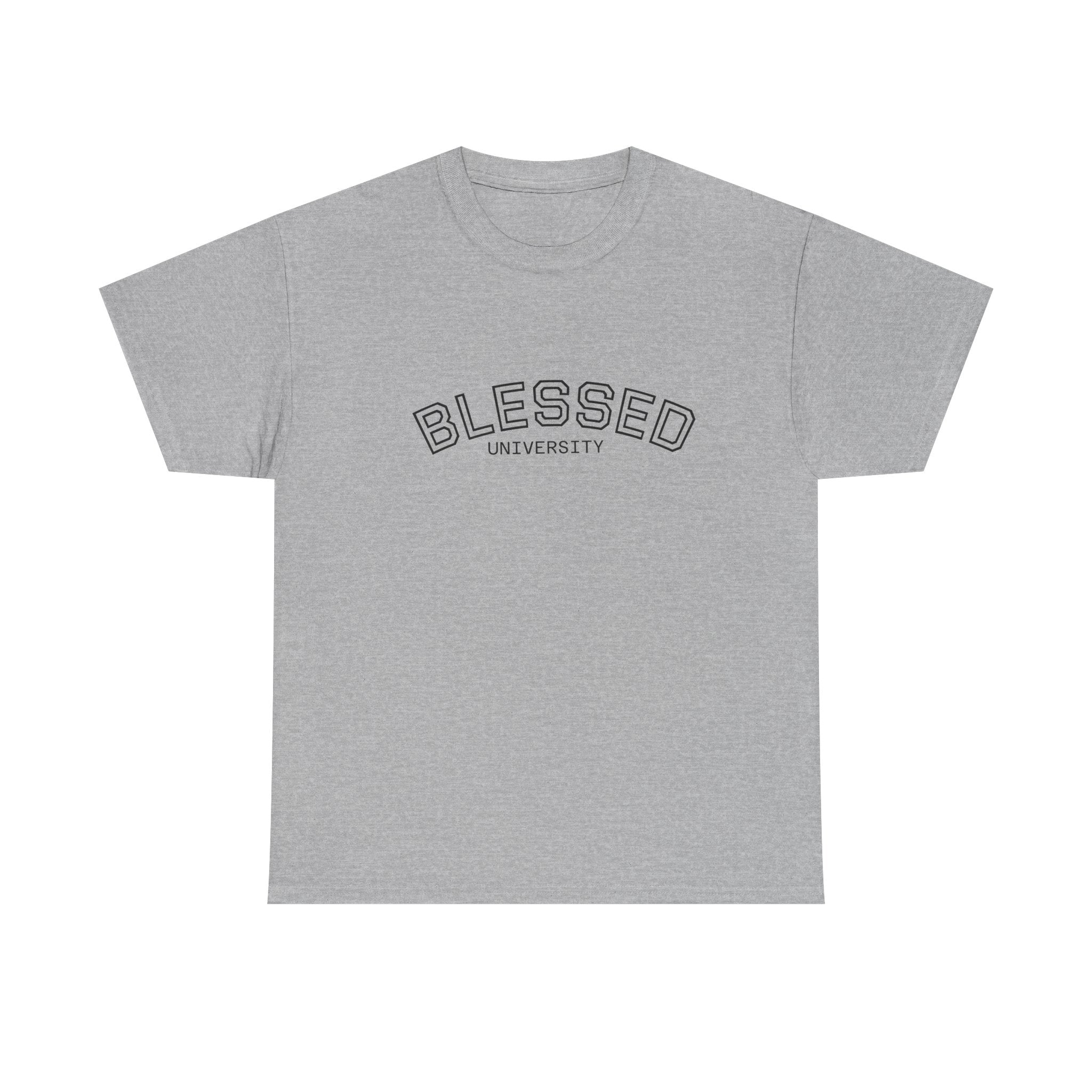 Blessed University Graphic Tee 🙏🏽💅🏽 (8266777755820)
