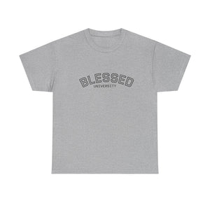 Blessed University Graphic Tee 🙏🏽💅🏽 (8266777755820)