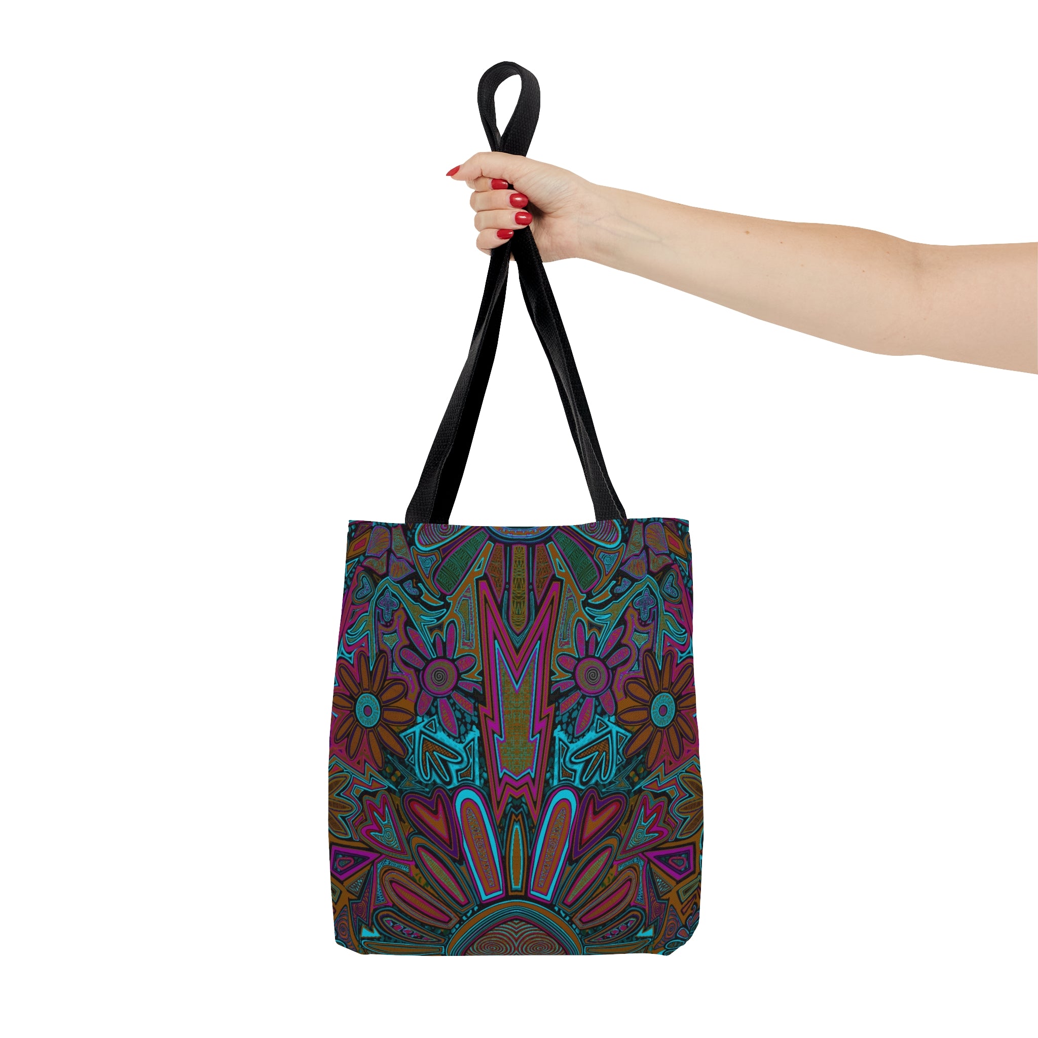 Electrified Chaos Tote Bag (7664758980780)