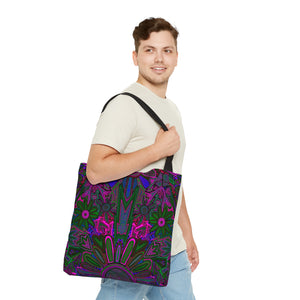 Electrified Chaos Tote Bag (7664756392108)