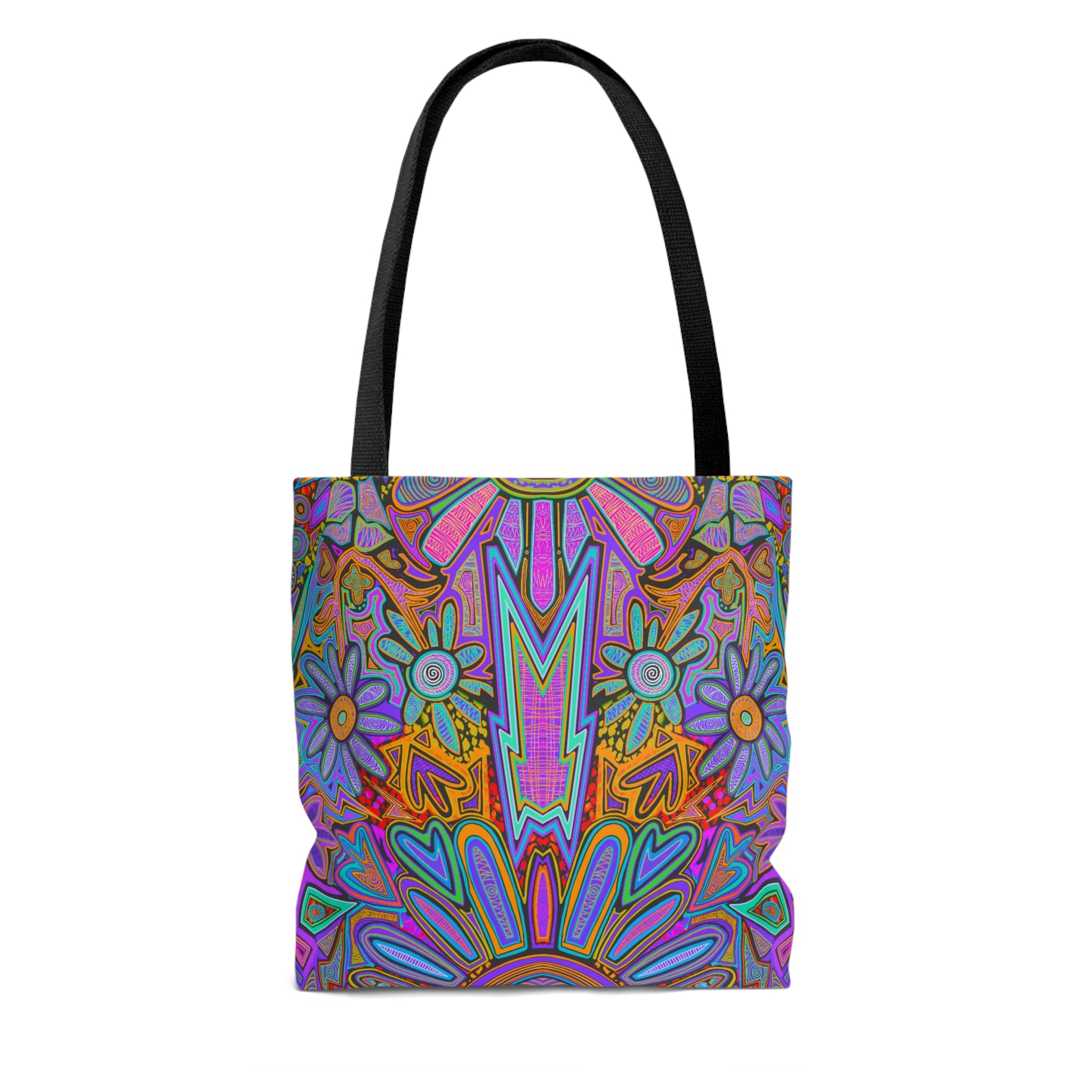 Electrified Chaos Tote Bag (7664756555948)