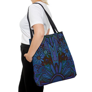 Electrified Chaos Tote Bag (7664755474604)