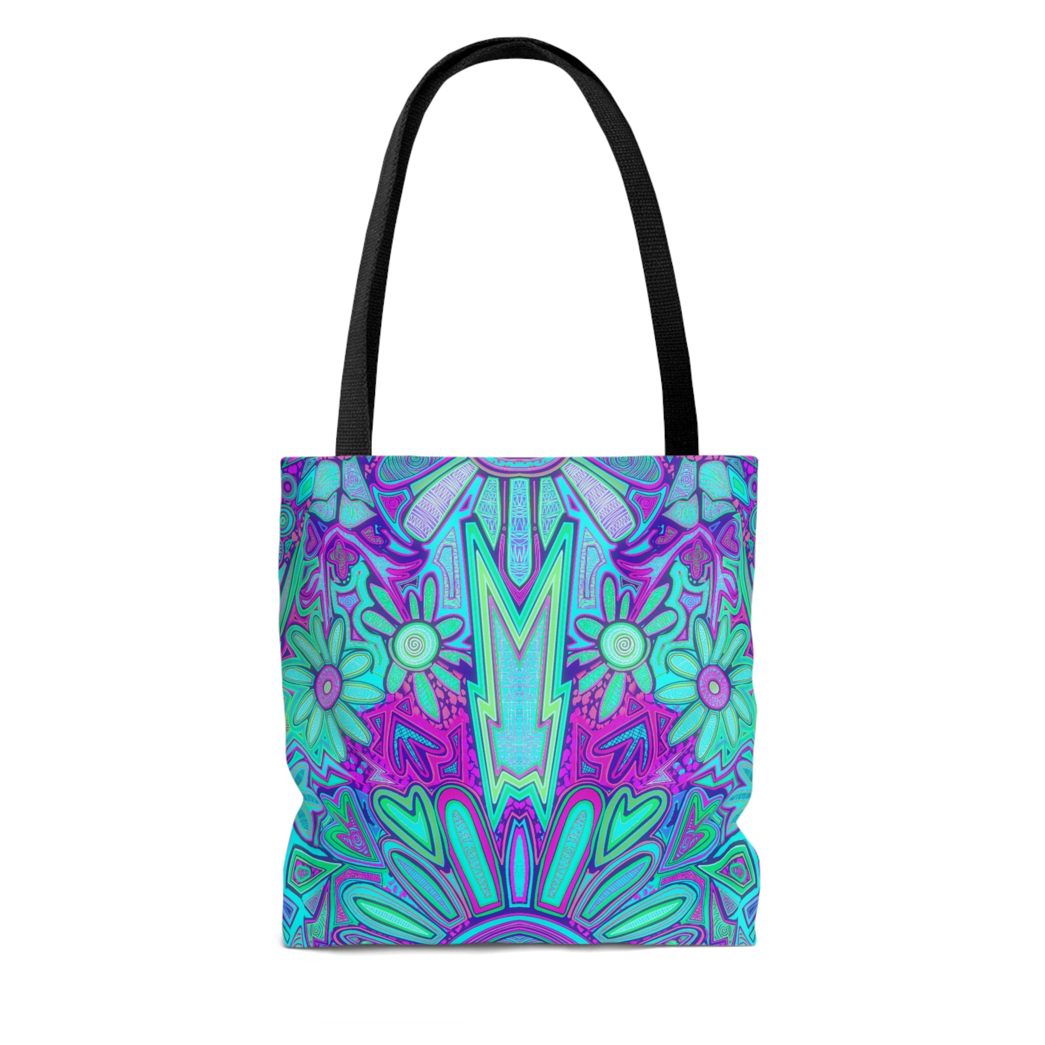 Electrified Chaos Tote Bag (7664756588716)