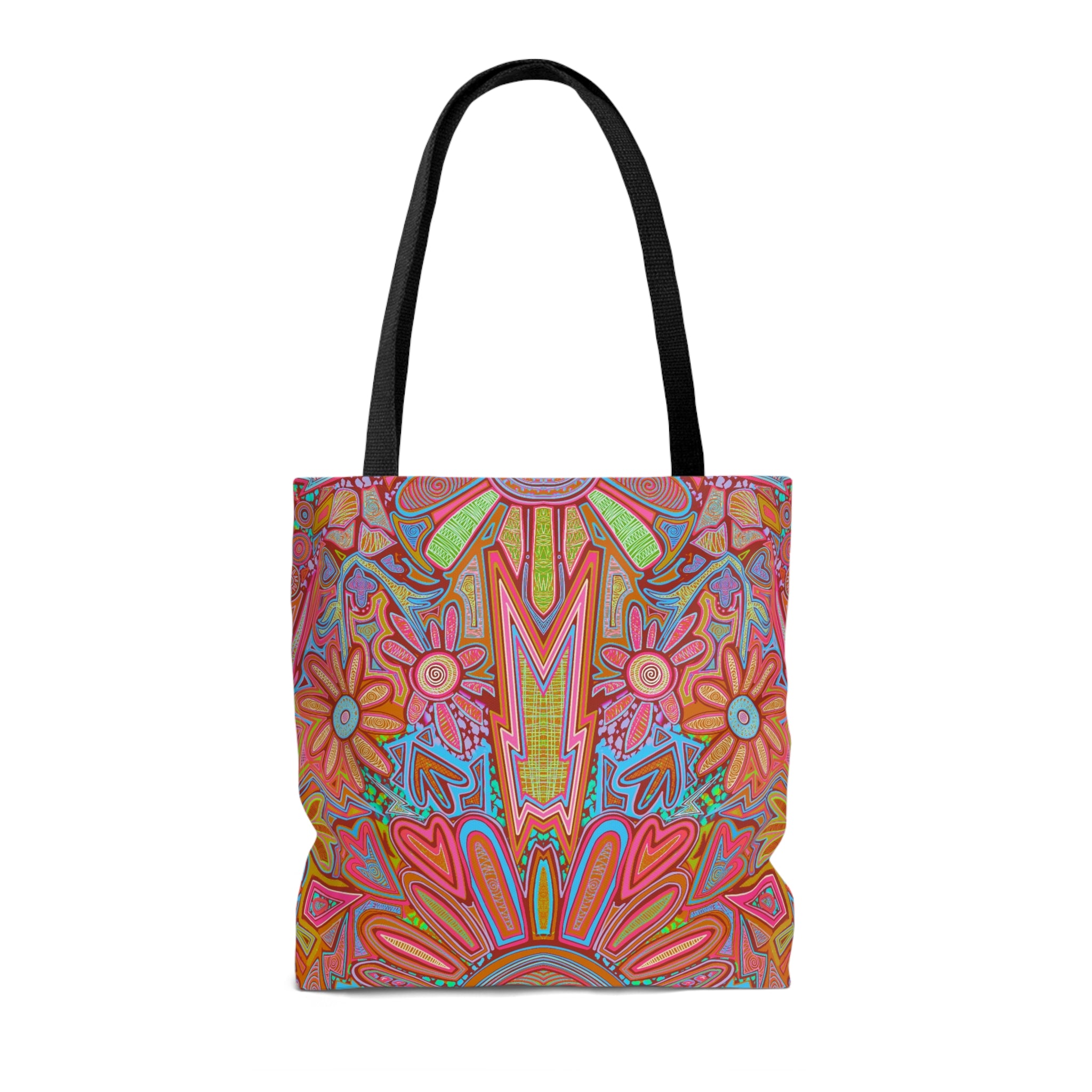 Electrified Chaos Tote Bag (7664755671212)