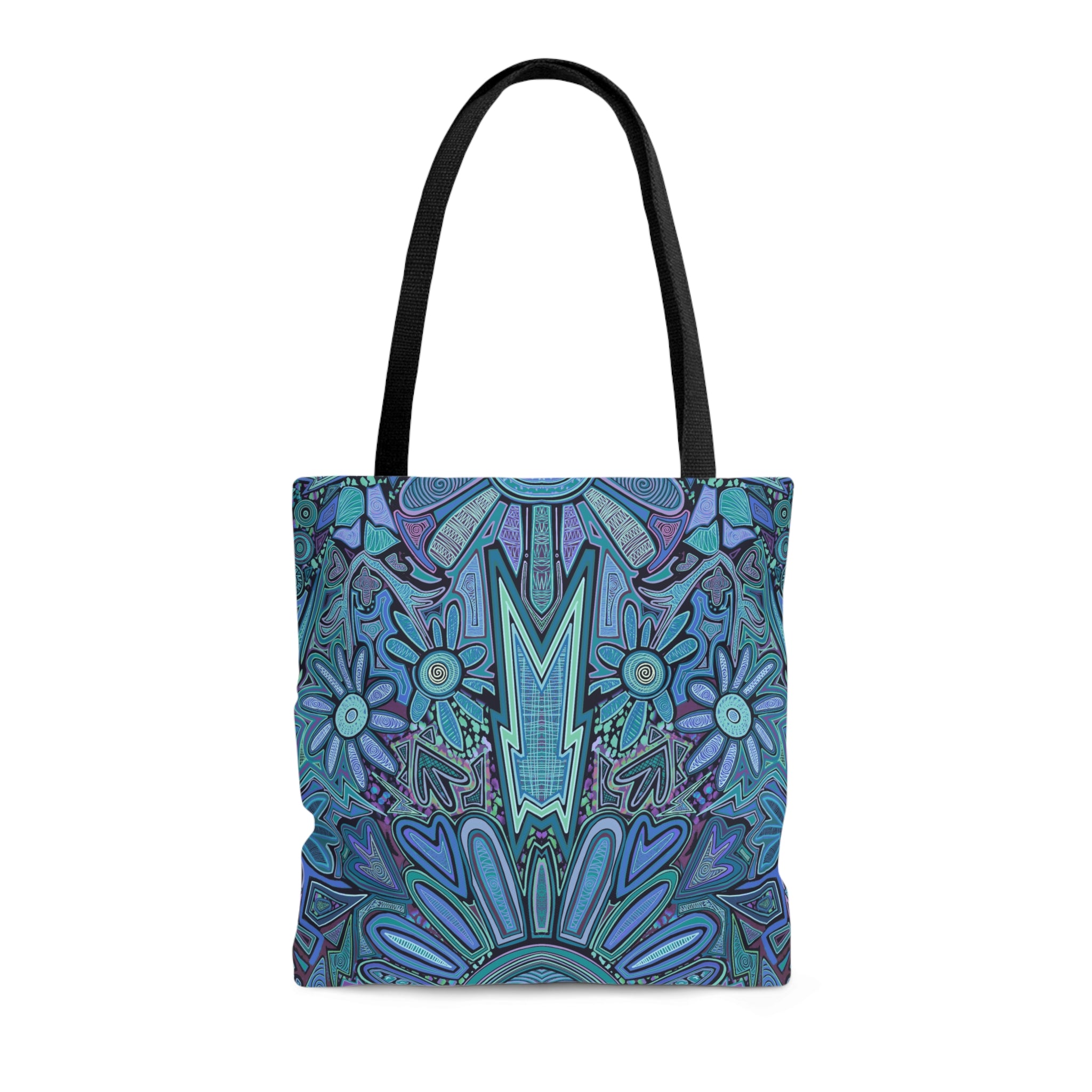 Electrified Chaos Tote Bag (7664760553644)