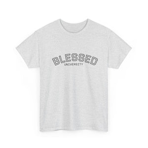 Blessed University Graphic Tee 🙏🏽💅🏽 (8266777755820)