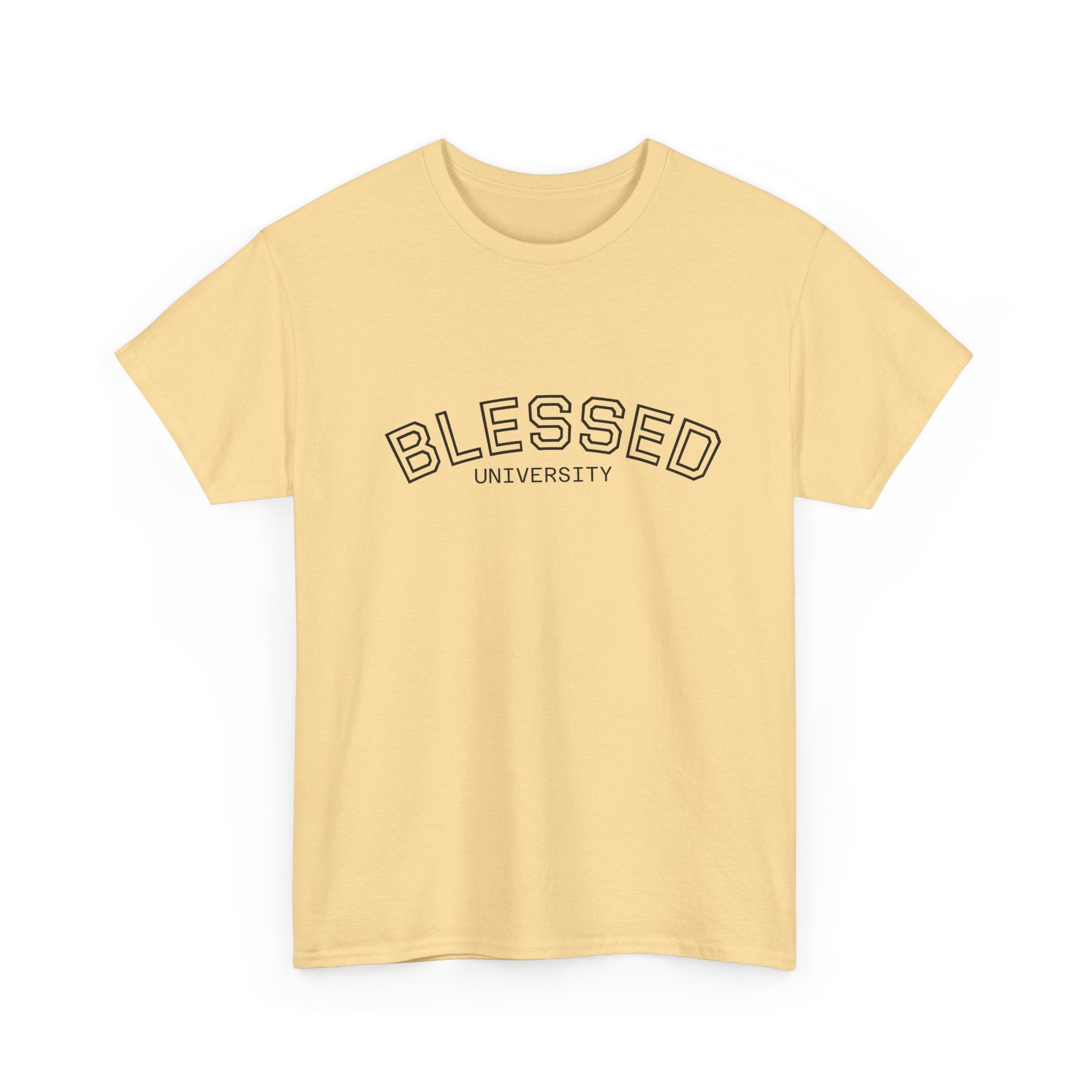 Blessed University Graphic Tee 🙏🏽💅🏽 (8266777755820)