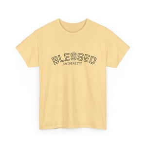 Blessed University Graphic Tee 🙏🏽💅🏽 (8266777755820)