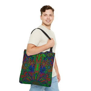 Electrified Chaos Tote Bag (7664758948012)