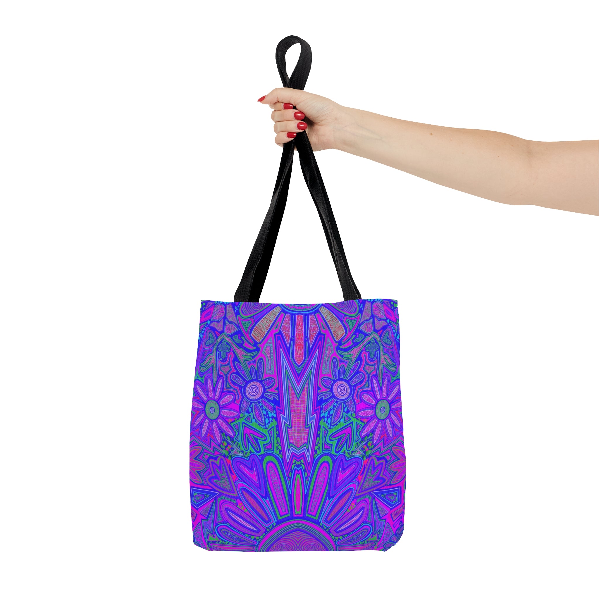 Electrified Chaos Tote Bag (7664759177388)