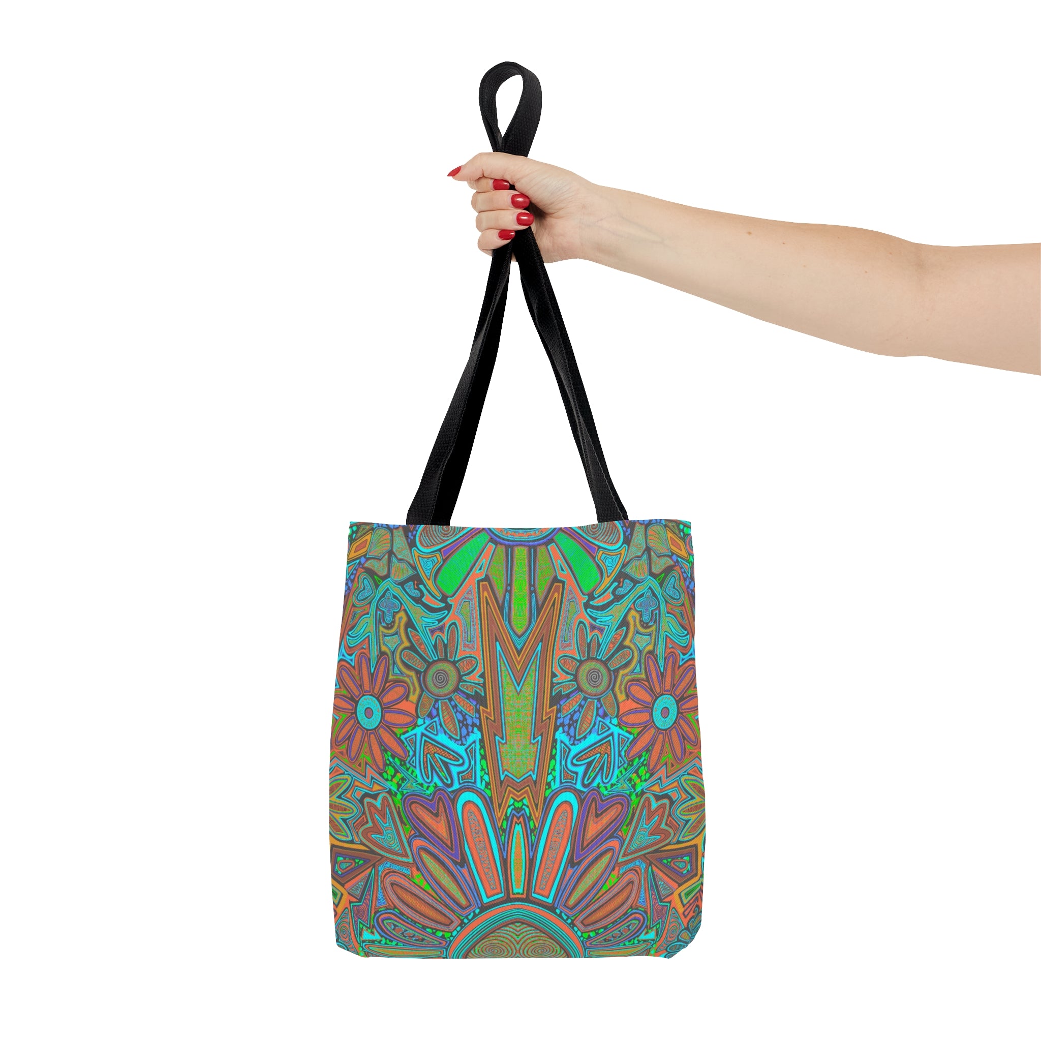 Electrified Chaos Tote Bag (7664756490412)