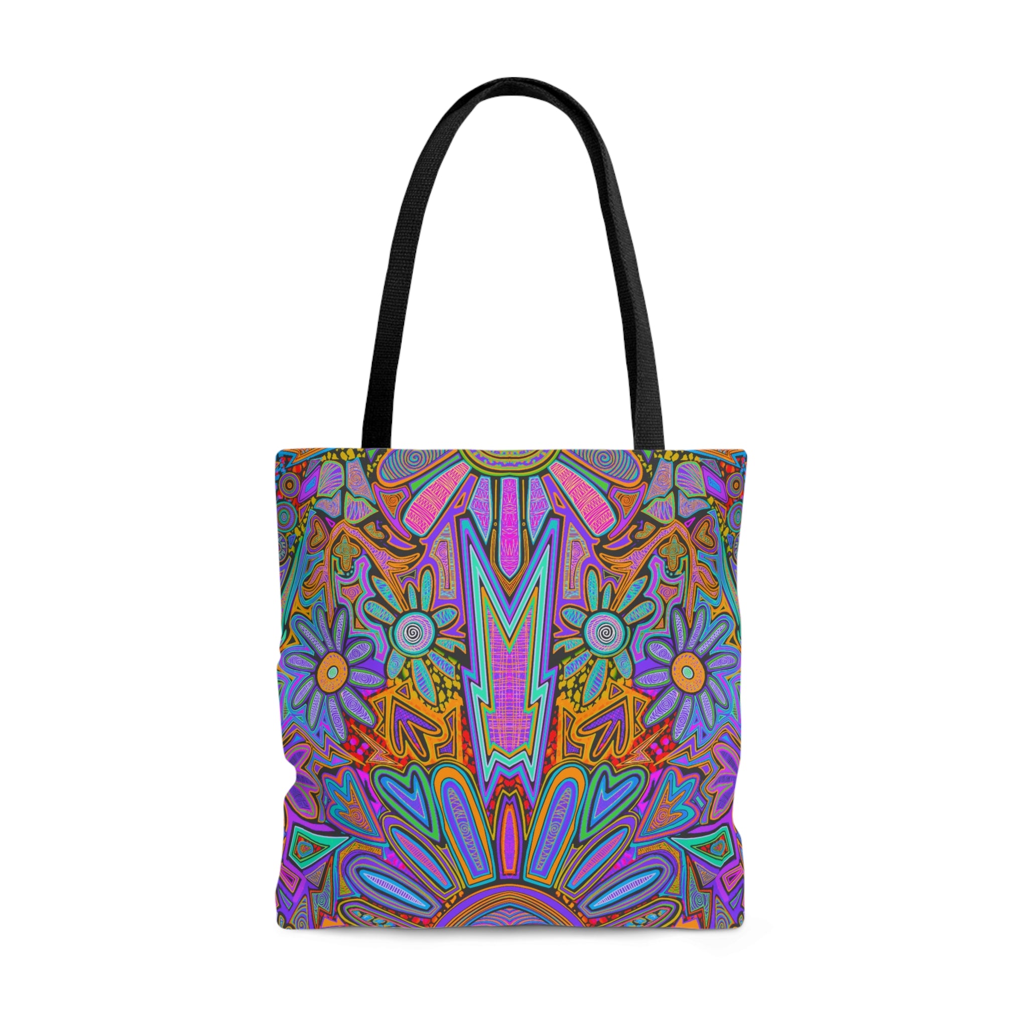 Electrified Chaos Tote Bag (7664756555948)