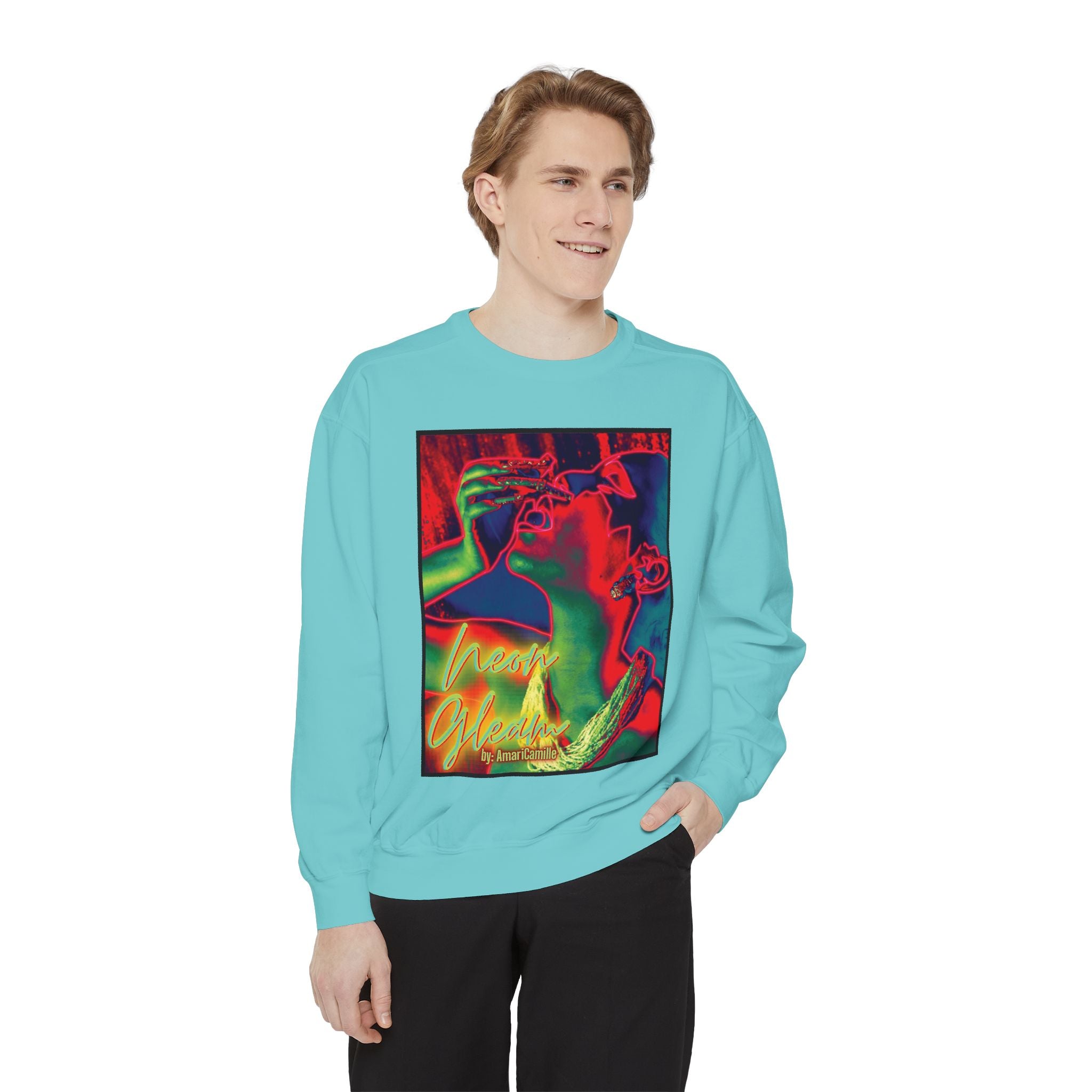 Neon Gleam Sweatshirt 🍒 (8300435079340)