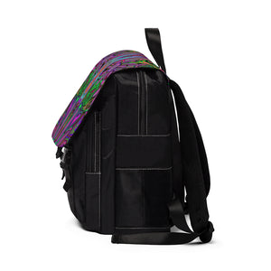 Unisex Casual Shoulder Backpack (7652926881964)