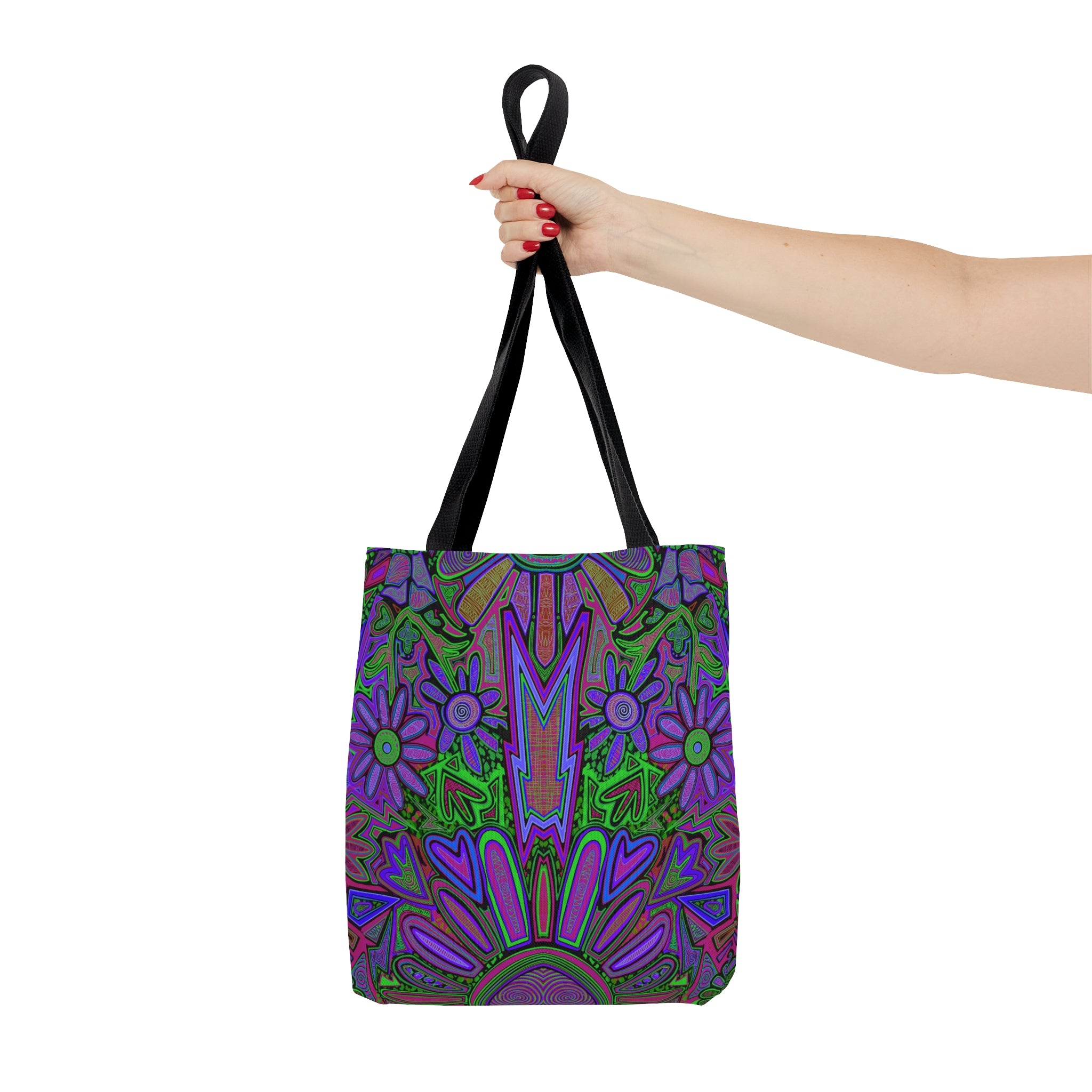 Electrified Chaos Tote Bag (7664759210156)