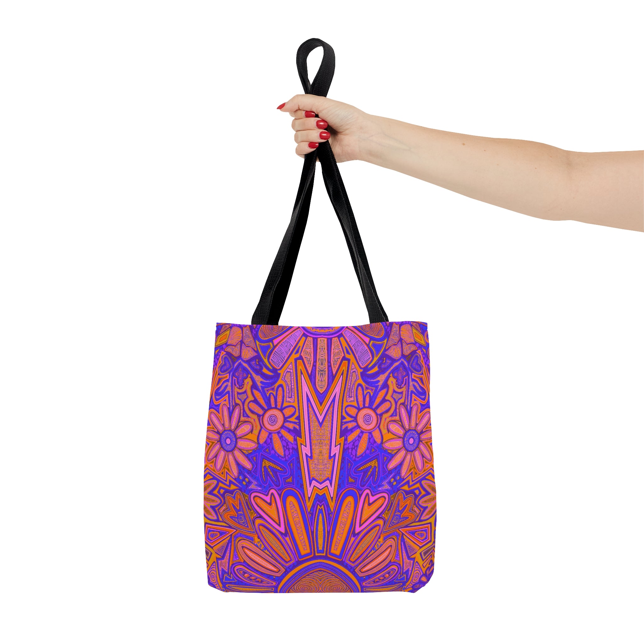 Electrified Chaos Tote Bag (7664755441836)