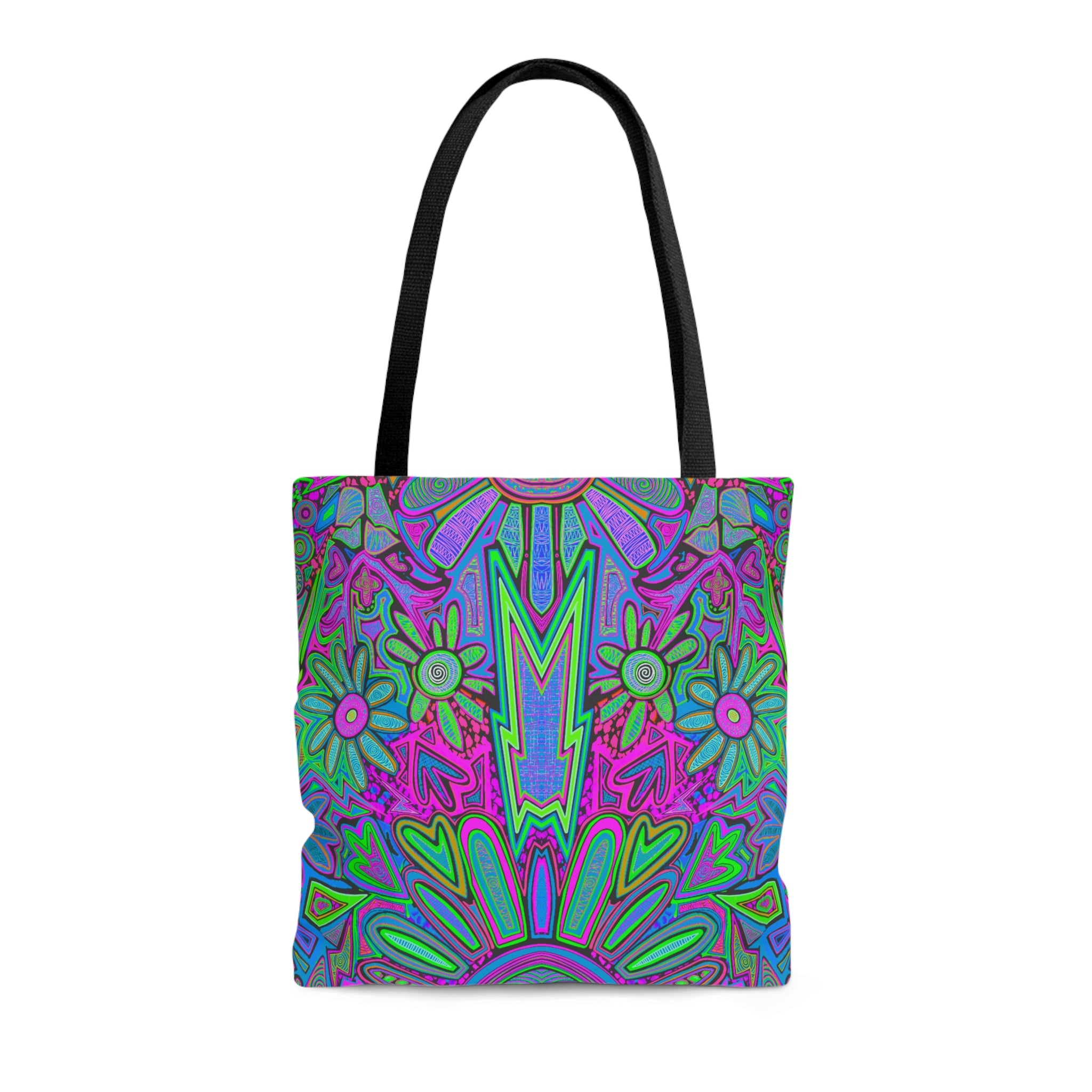 Electrified Chaos Tote Bag (7664756621484)