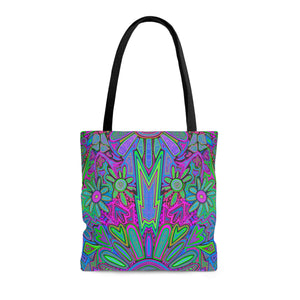 Electrified Chaos Tote Bag (7664756621484)