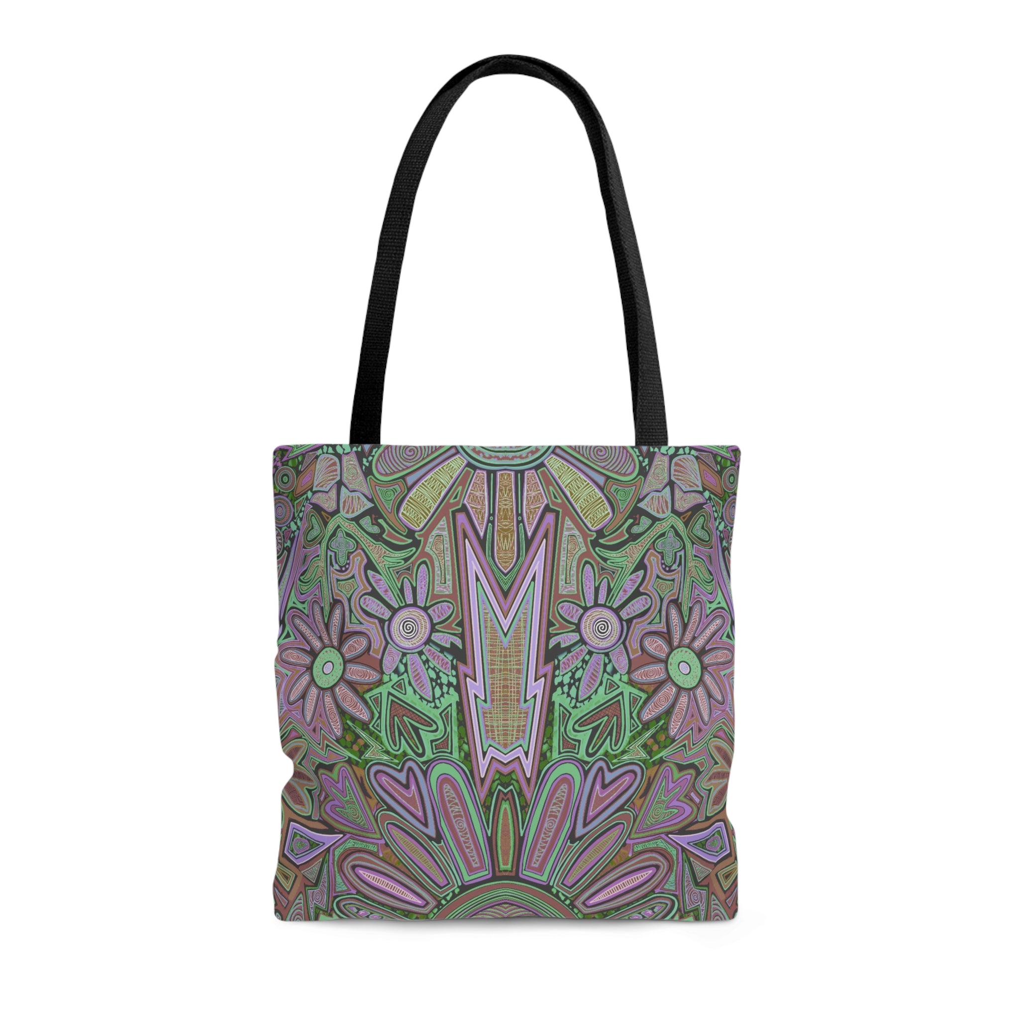 Electrified Chaos Tote Bag (7664756687020)