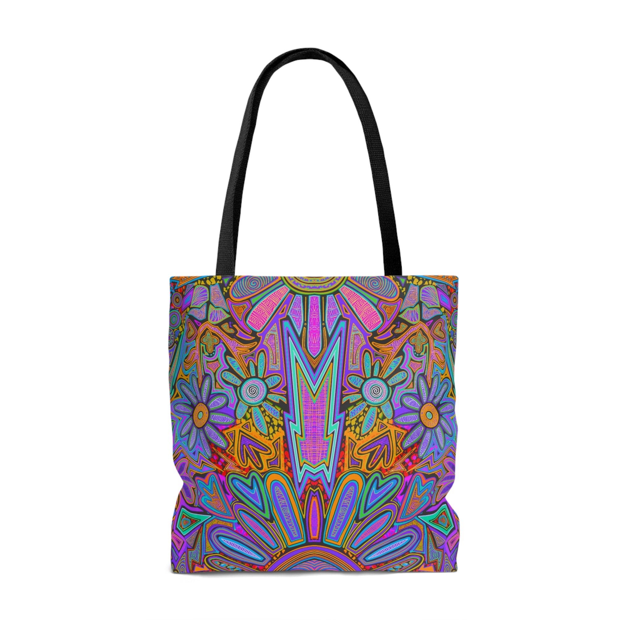 Electrified Chaos Tote Bag (7664756555948)