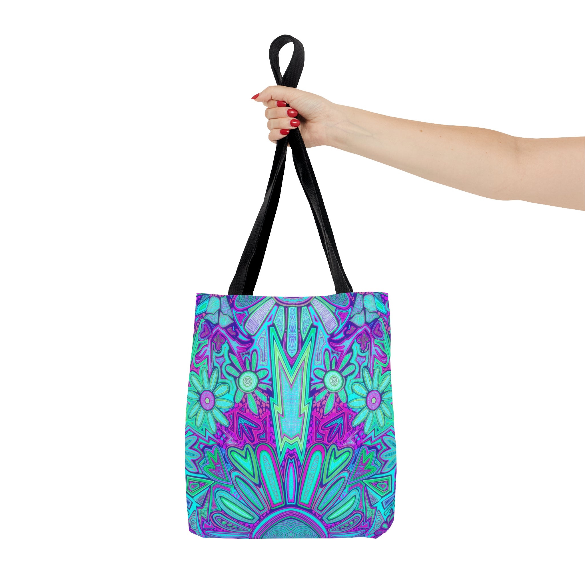 Electrified Chaos Tote Bag (7664756588716)