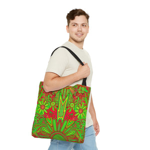 Electrified Chaos Tote Bag (7664756654252)