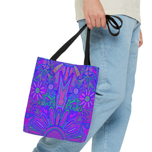 Electrified Chaos Tote Bag (7664759177388)