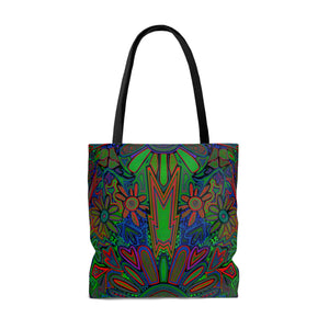 Electrified Chaos Tote Bag (7664758948012)