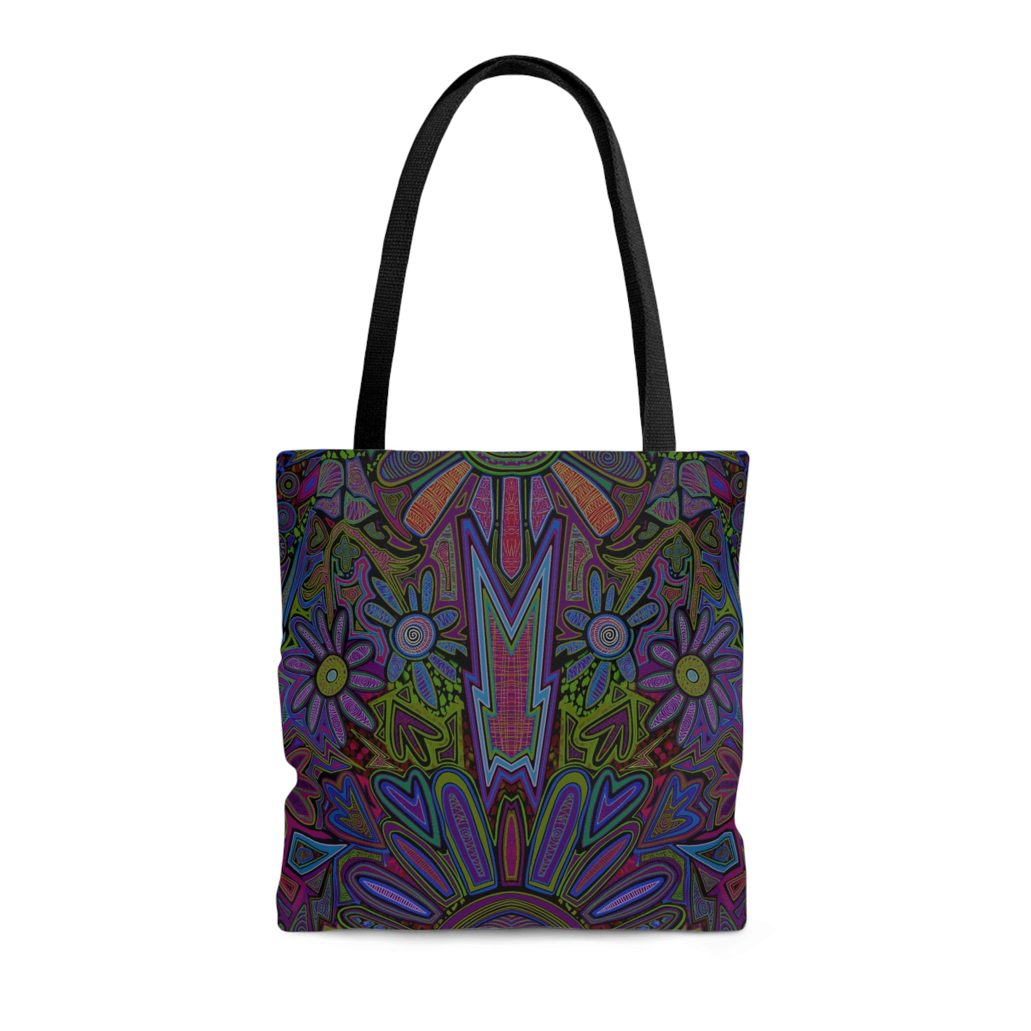 Electrified Chaos Tote Bag (7664759111852)