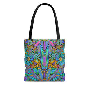 Electrified Chaos Tote Bag (7664756719788)