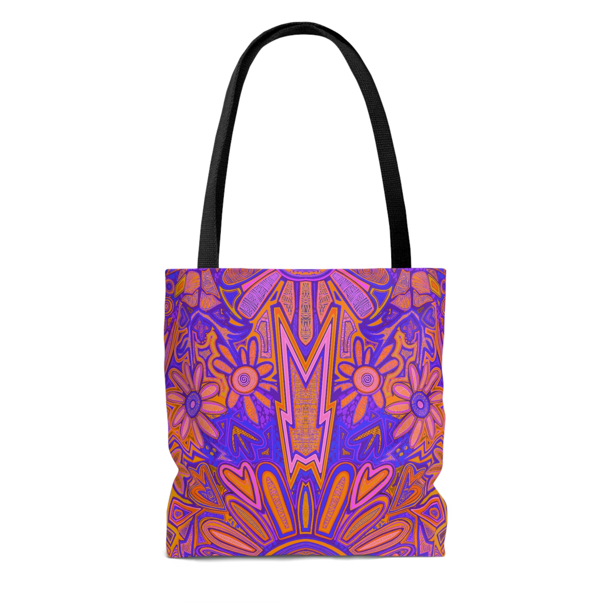 Electrified Chaos Tote Bag (7664755441836)