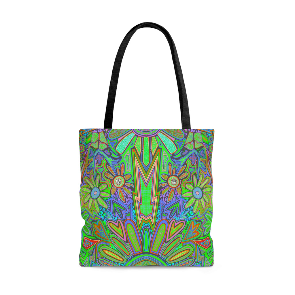 Electrified Chaos Tote Bag (7664756457644)