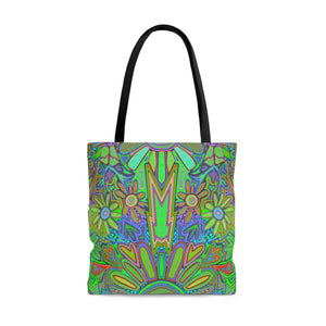 Electrified Chaos Tote Bag (7664756457644)