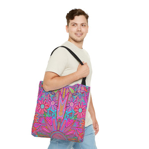 Electrified Chaos Tote Bag (7664756424876)