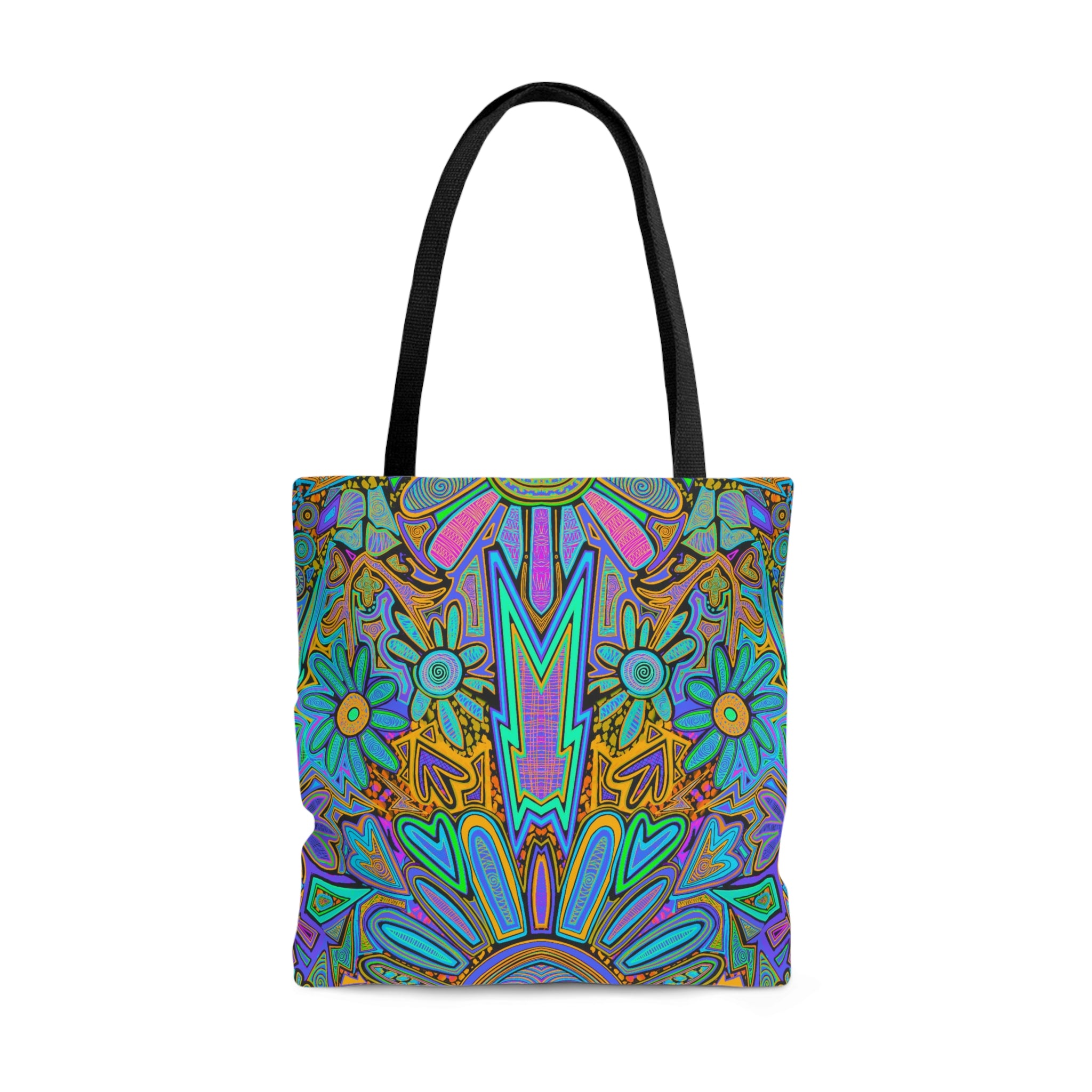 Electrified Chaos Tote Bag (7664756719788)