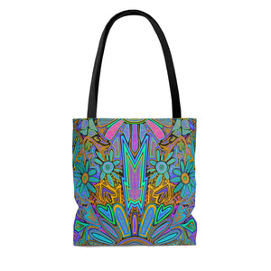 Electrified Chaos Tote Bag (7664756719788)